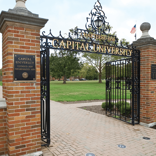 Capital University Gate