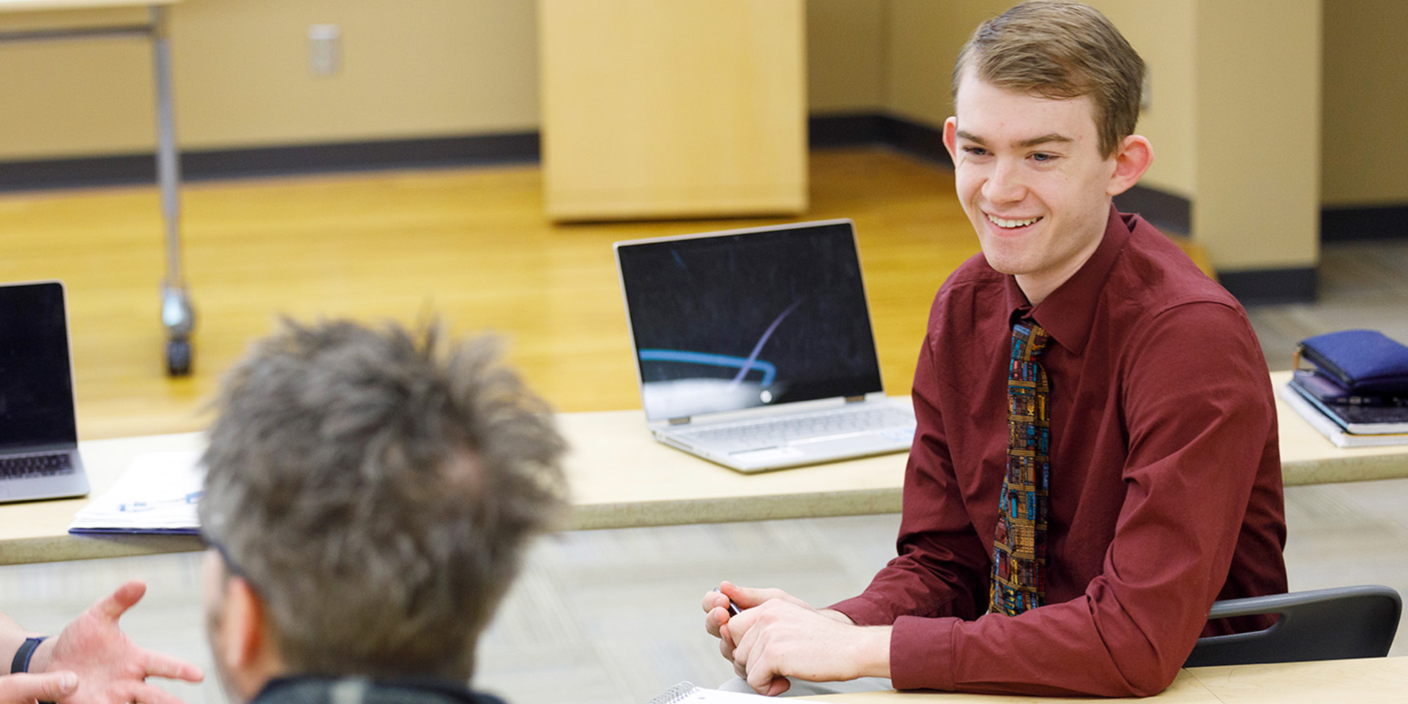 Male Student In Tie