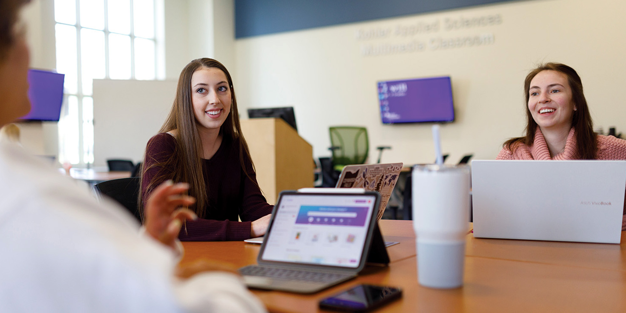 Female Students In A Marketing Class