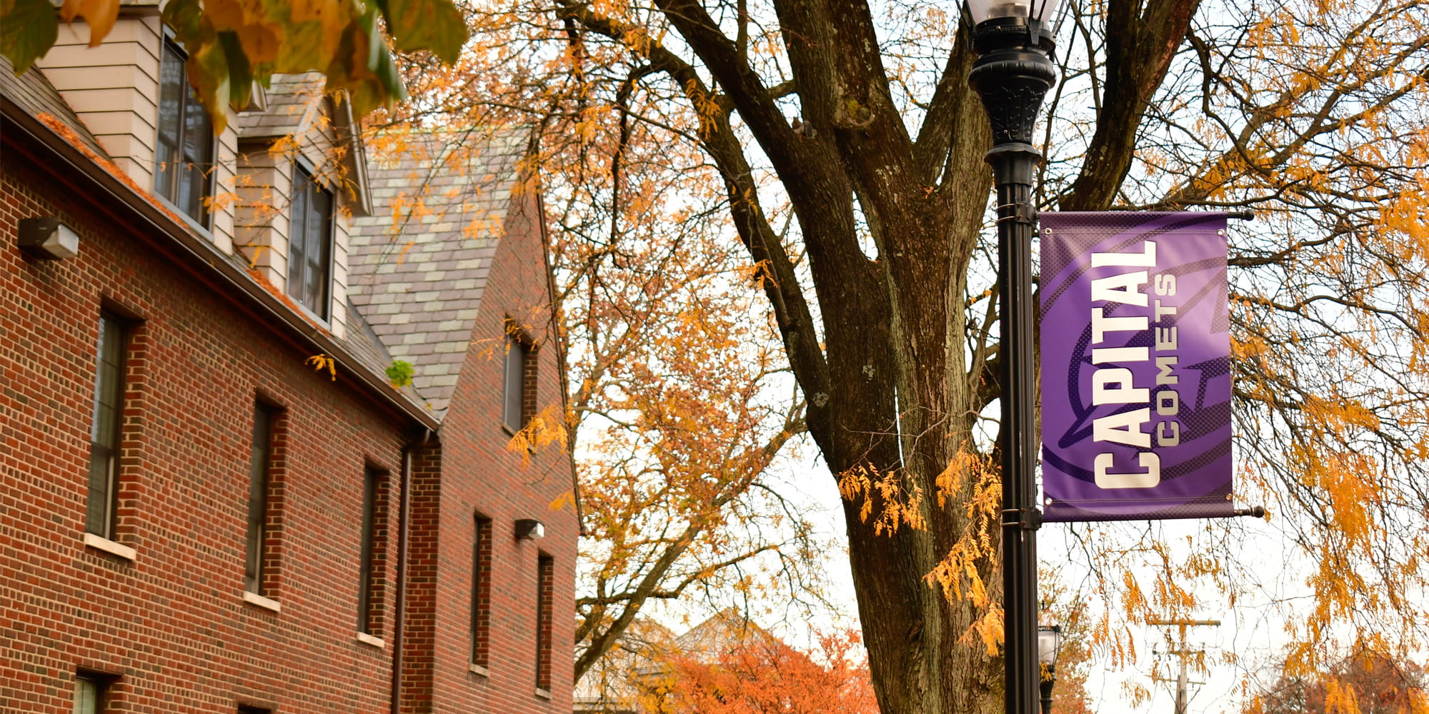 Fall Residence Hall Comets Banner