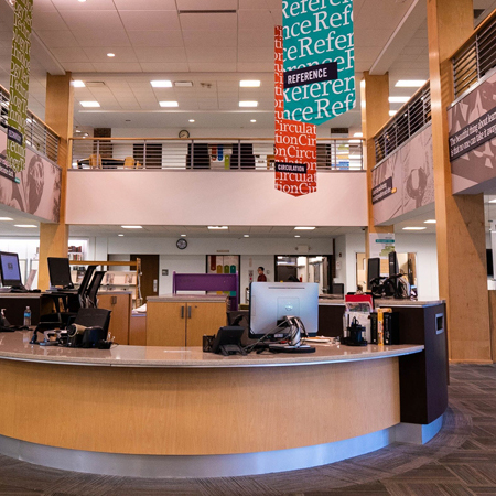 Library Desk Square