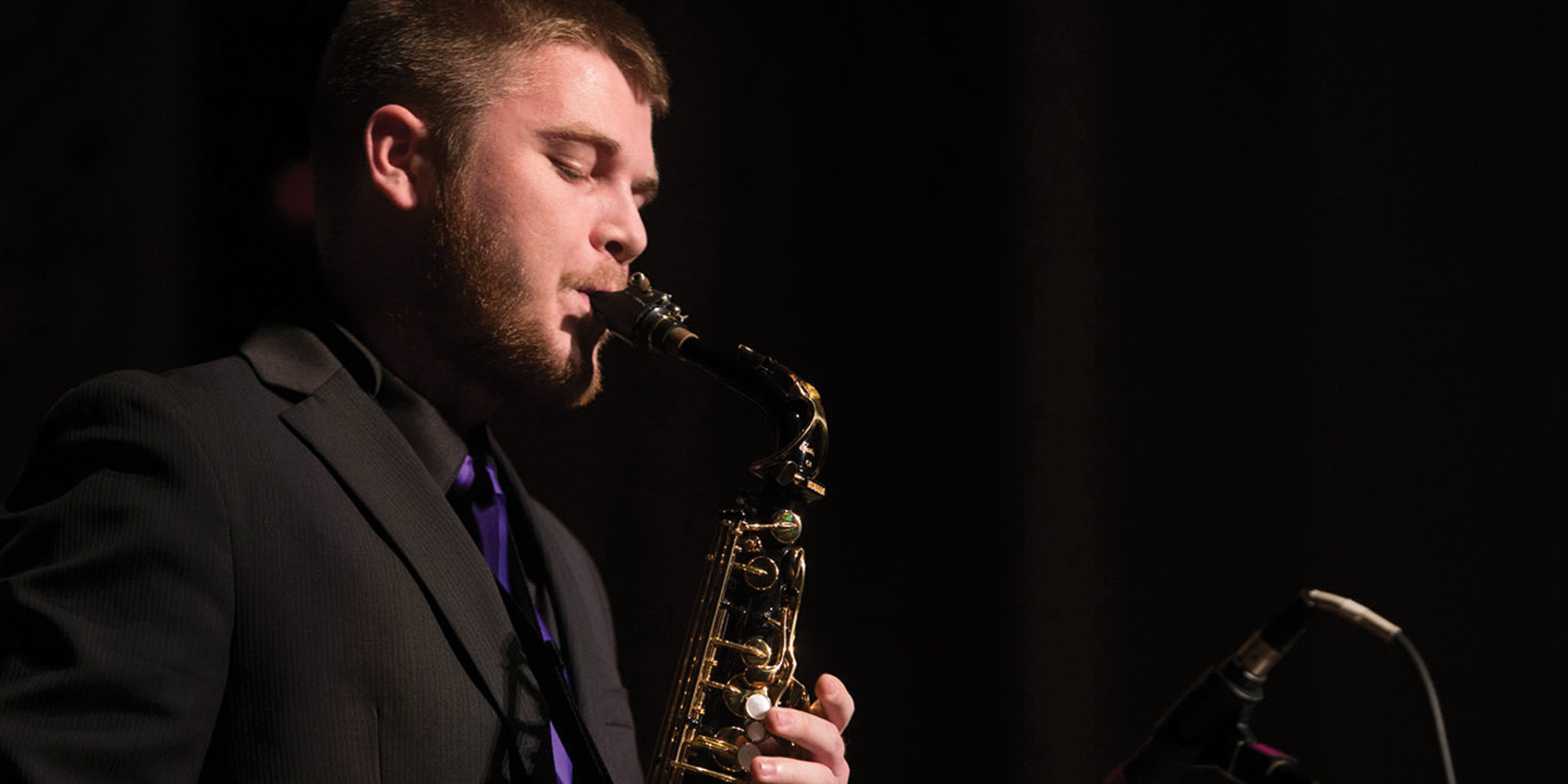 Saxophone Student In Jazz Studies