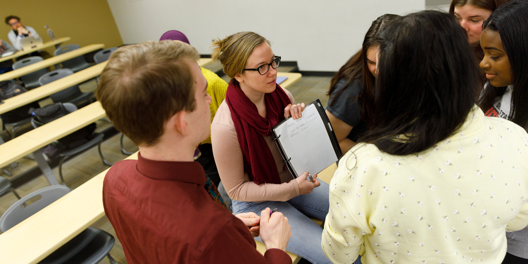 Group Project Meeting In Class